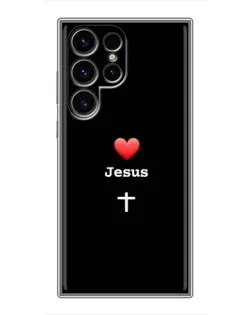 Чохол для Blackview Wave 2C з картинкою «Серце - Jesus»