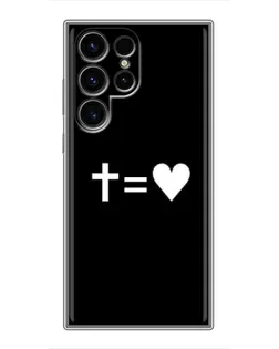 Чохол для Blackview Wave 2C з картинкою «Хрест та Серце»