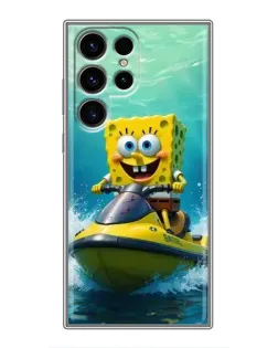 Чохол для Blackview Wave 2C з картинкою «Спанч Боб на гідроциклі» Чохол для Blackview Wave 2C з картинкою «Спанч Боб на гідроциклі»