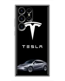 Чохол для Blackview Wave 2C з картинкою «Tesla Model Y»