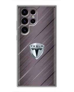 Чохол для Blackview Wave 2C з картинкою «Металева текстура Tesla»