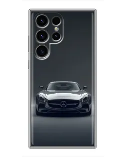 Чехол для Blackview Wave 2C с картинкой «Mercedes на черном»