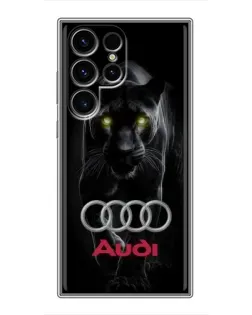 Чохол для Blackview Wave 2C з картинкою «Пантера та Audi»