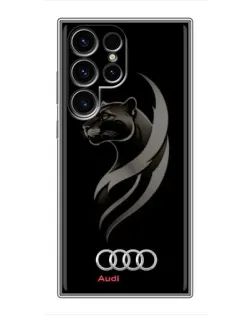 Чохол для Blackview Wave 2C з картинкою «Графіка — пантера та Audi»