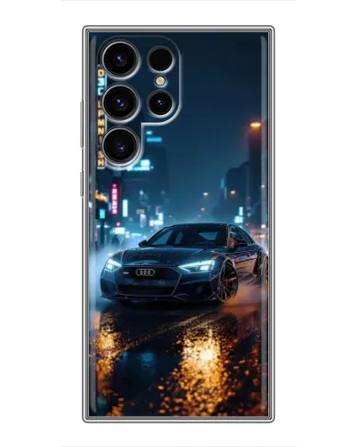 Чохол для Blackview Wave 2C з картинкою «Нічне місто та Audi» Чохол для Blackview Wave 2C з картинкою «Нічне місто та Audi»