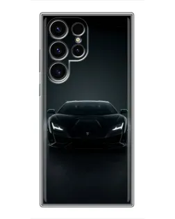 Чохол для Blackview Wave 2C з картинкою «Чорний Lamborghini Aventador»