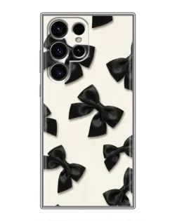 Чохол для Blackview Wave 2C з картинкою «Чорні бантики»