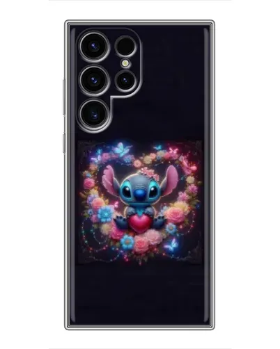 Чохол для Blackview Wave 2C з картинкою «Stitch у квітах» Чохол для Blackview Wave 2C з картинкою «Stitch у квітах»