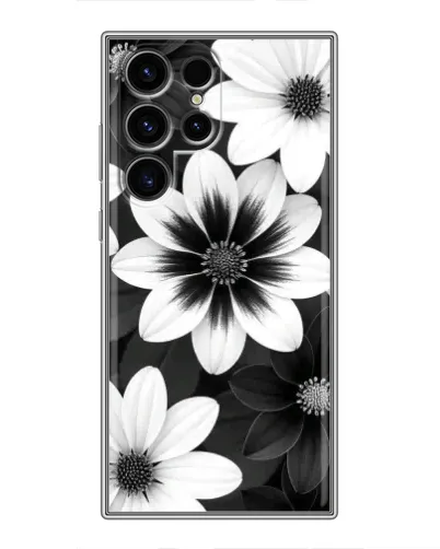 Чохол для Blackview Wave 2C з картинкою «Монохромні айстри» Чохол для Blackview Wave 2C з картинкою «Монохромні айстри»