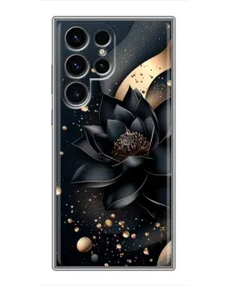 Чохол для Blackview Wave 2C з картинкою «Чорний лотос»