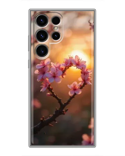 Чохол для Blackview Wave 2C з картинкою «Рожевий цвіт сердечко на тлі заходу» Чохол для Blackview Wave 2C з картинкою «Рожевий цвіт сердечко на тлі заходу»