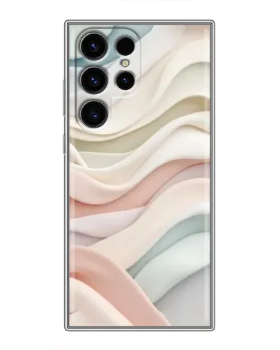 Чохол для Blackview Wave 2C з картинкою «Пастельні ніжні хвилі»