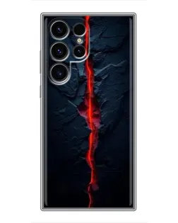 Чохол для Blackview Wave 2C з картинкою «Червона лавова тріщина»