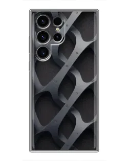 Чохол для Blackview Wave 2C з картинкою «Об'ємне сіре плетіння»
