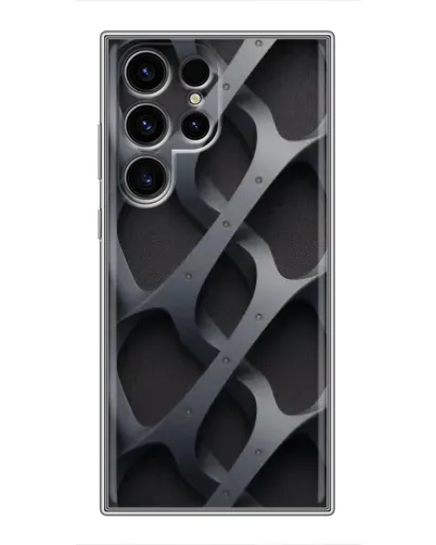 Чохол для Blackview Wave 2C з картинкою «Об'ємне сіре плетіння»
