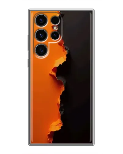 Чохол для Blackview Wave 2C з картинкою «Помаранчевий розлом»