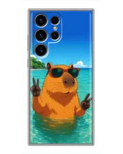Чохол для Blackview Wave 2C з картинкою «Морська капібара»