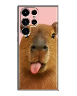 Чохол для Blackview Wave 2C з картинкою «Капібара з язиком»