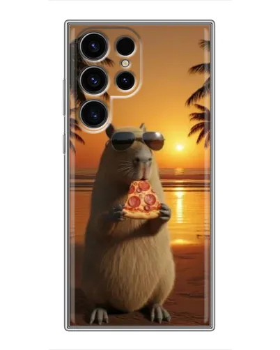 Чохол для Blackview Wave 2C з картинкою «Капібара з піцою» Чохол для Blackview Wave 2C з картинкою «Капібара з піцою»