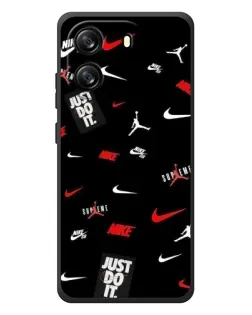 Чехол для Blackview Wave 6C с картинкой «Nike Mix Pattern»