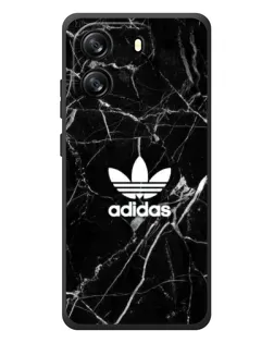 Чехол для Blackview Wave 6C с картинкой «Белый мрамор Adidas»