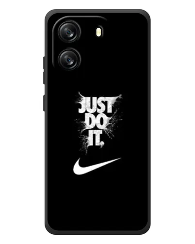 Чехол для Blackview Wave 6C с картинкой «Текстовый принт Nike»