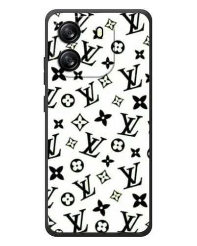 Чехол для Blackview Wave 6C с картинкой «Монохромный хаос LV»