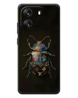 Чехол для Blackview Wave 6C с картинкой «LV — мраморный принт»
