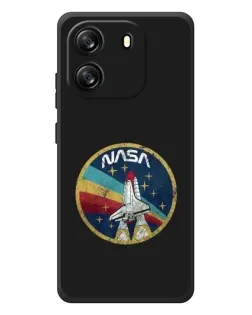 Чехол для Blackview Wave 6C с картинкой «NASA — эмблема миссии»