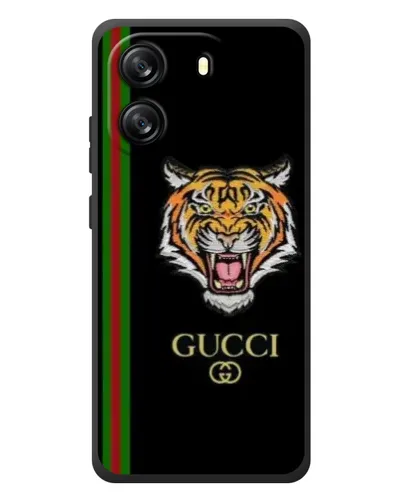 Чехол для Blackview Wave 6C с картинкой «Тигр Gucci»