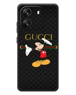 Чехол для Blackview Wave 6C с картинкой «Микки Маус Gucci»