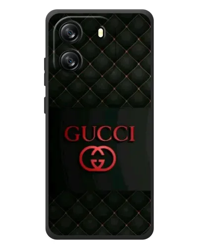 Чехол для Blackview Wave 6C с картинкой «Gucci — стеганый черный»