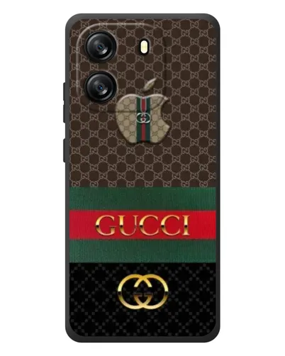 Чехол для Blackview Wave 6C с картинкой «Gucci — брендированный десерт»