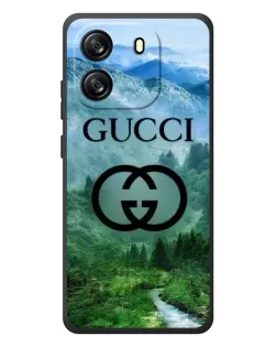 Чехол для Blackview Wave 6C с картинкой «Gucci — горный пейзаж»