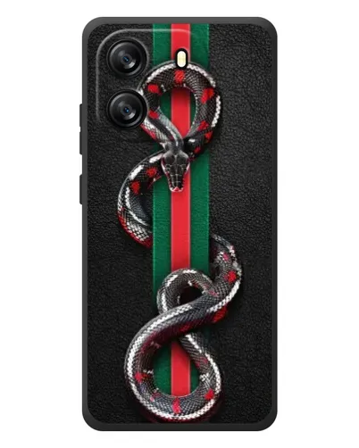 Чехол для Blackview Wave 6C с картинкой «Gucci — змея на полосе» Чехол для Blackview Wave 6C с картинкой «Gucci — змея на полосе»