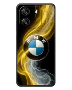 Чехол для Blackview Wave 6C с картинкой «Золотистый дым BMW»