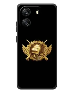 Чехол для Blackview Wave 6C с картинкой «PUBG — оранжевый градиент»