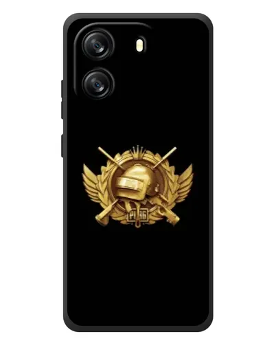 Чехол для Blackview Wave 6C с картинкой «PUBG — оранжевый градиент»
