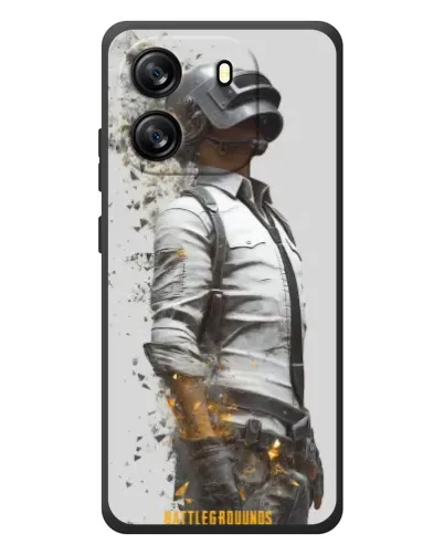 Чехол для Blackview Wave 6C с картинкой «PUBG — боец в пыли»