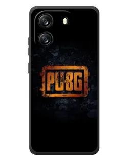 Чехол для Blackview Wave 6C с картинкой «PUBG — золотой логотип»