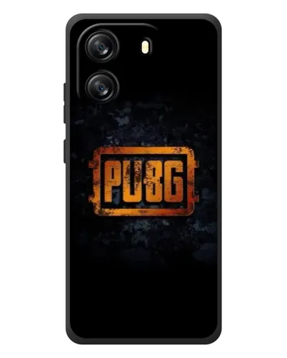 Чехол для Blackview Wave 6C с картинкой «PUBG — золотой логотип»