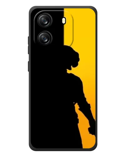Чехол для Blackview Wave 6C с картинкой «Тень воина PUBG»