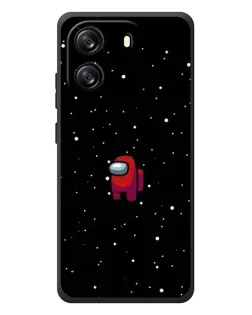 Чехол для Blackview Wave 6C с картинкой «Красный Among Us»