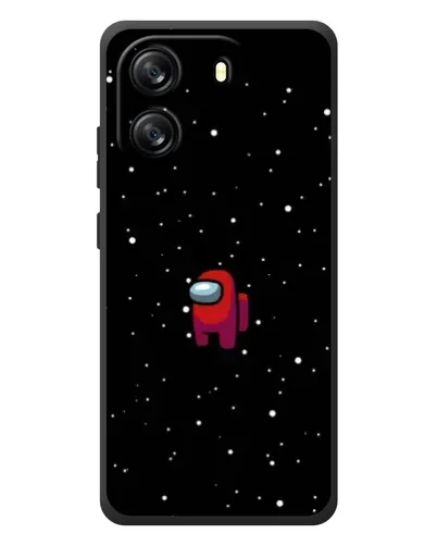 Чехол для Blackview Wave 6C с картинкой «Красный Among Us»