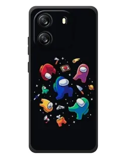 Чехол для Blackview Wave 6C с картинкой «Among Us космос»