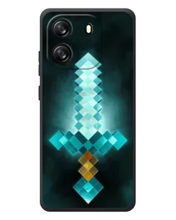 Чехол для Blackview Wave 6C с картинкой «Алмазный меч неон» Чехол для Blackview Wave 6C с картинкой «Алмазный меч неон»
