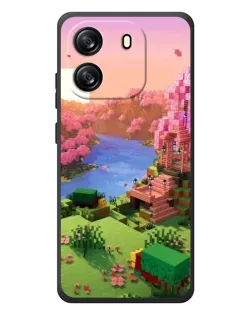 Чехол для Blackview Wave 6C с картинкой «Розовое дерево Minecraft» Чехол для Blackview Wave 6C с картинкой «Розовое дерево Minecraft»