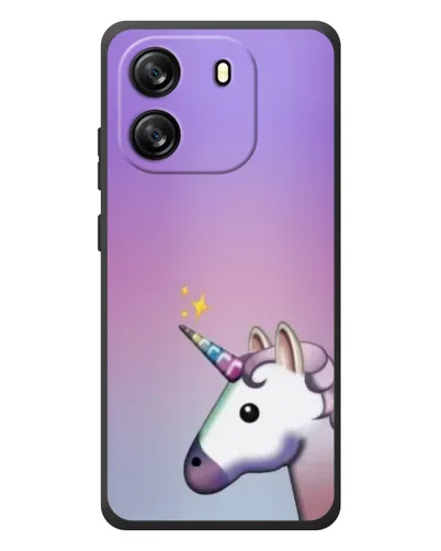 Чехол для Blackview Wave 6C с картинкой «Единорог градиент»