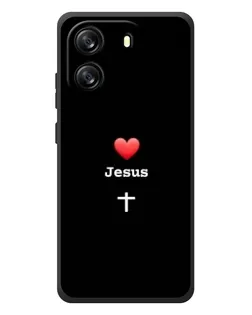 Чохол для Blackview Wave 6C з картинкою «Серце - Jesus»