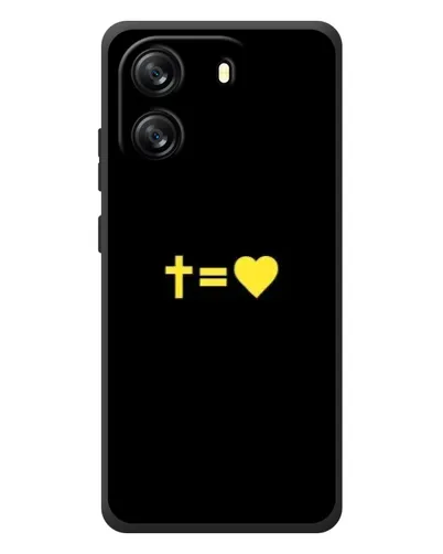 Чохол для Blackview Wave 6C з картинкою «Серце та Хрест» Чохол для Blackview Wave 6C з картинкою «Серце та Хрест»